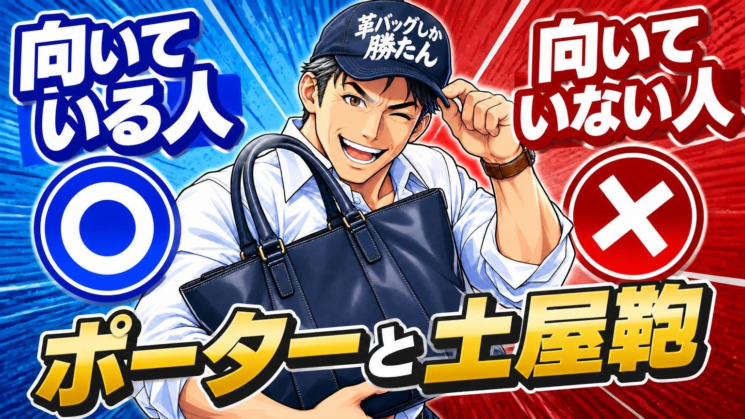ポーターと土屋鞄、向いている人・向いていない人