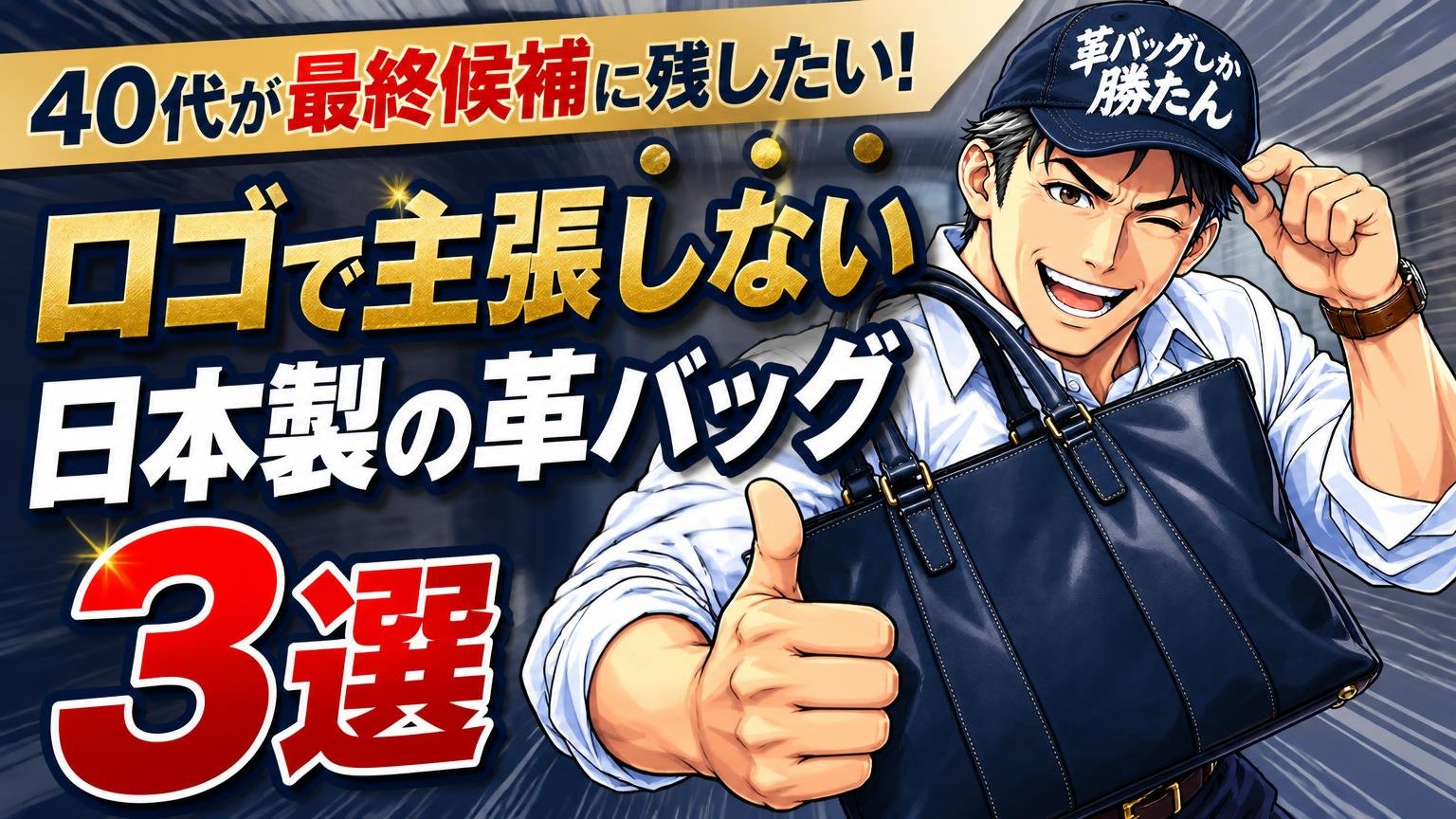 スーツ中心の40代が最終候補に残したい、ロゴで主張しない日本製の革バッグブランド3選