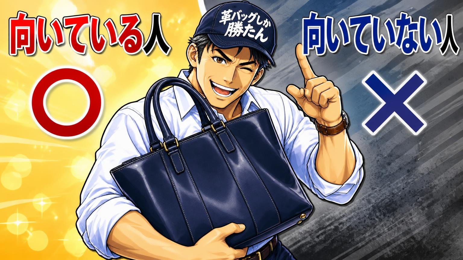 ココマイスターのバッグが向いている人・向いていない人