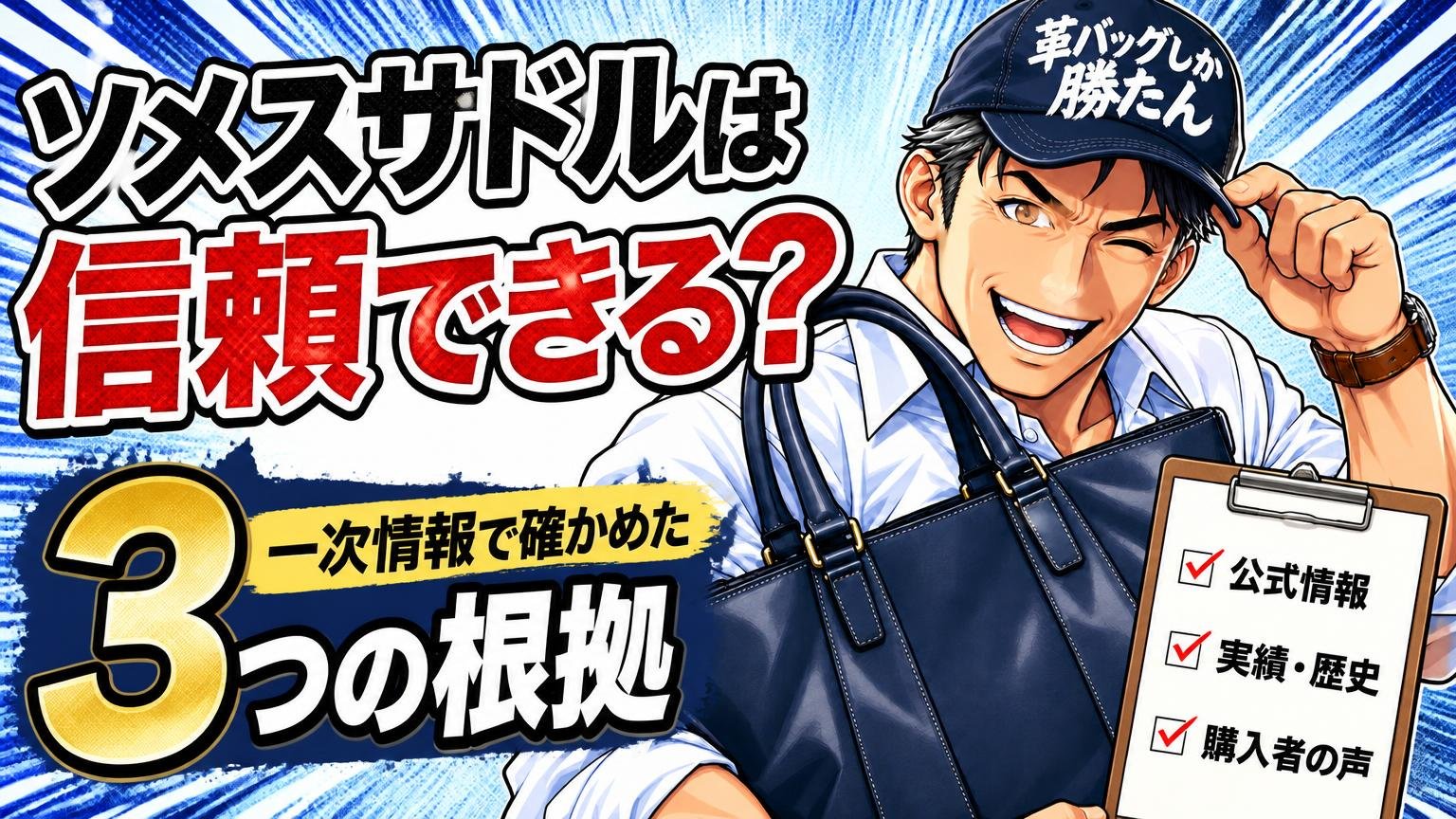 ソメスサドルは信頼できる?一次情報で確かめた3つの根拠