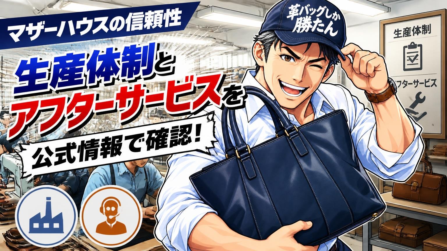 マザーハウスの信頼性｜生産体制とアフターサービスを公式情報で確認