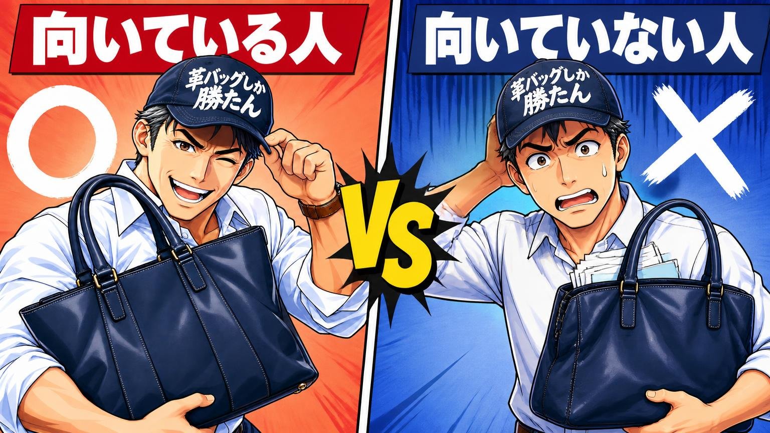 ハミルトンのビジネスバッグが向いている人・向いていない人