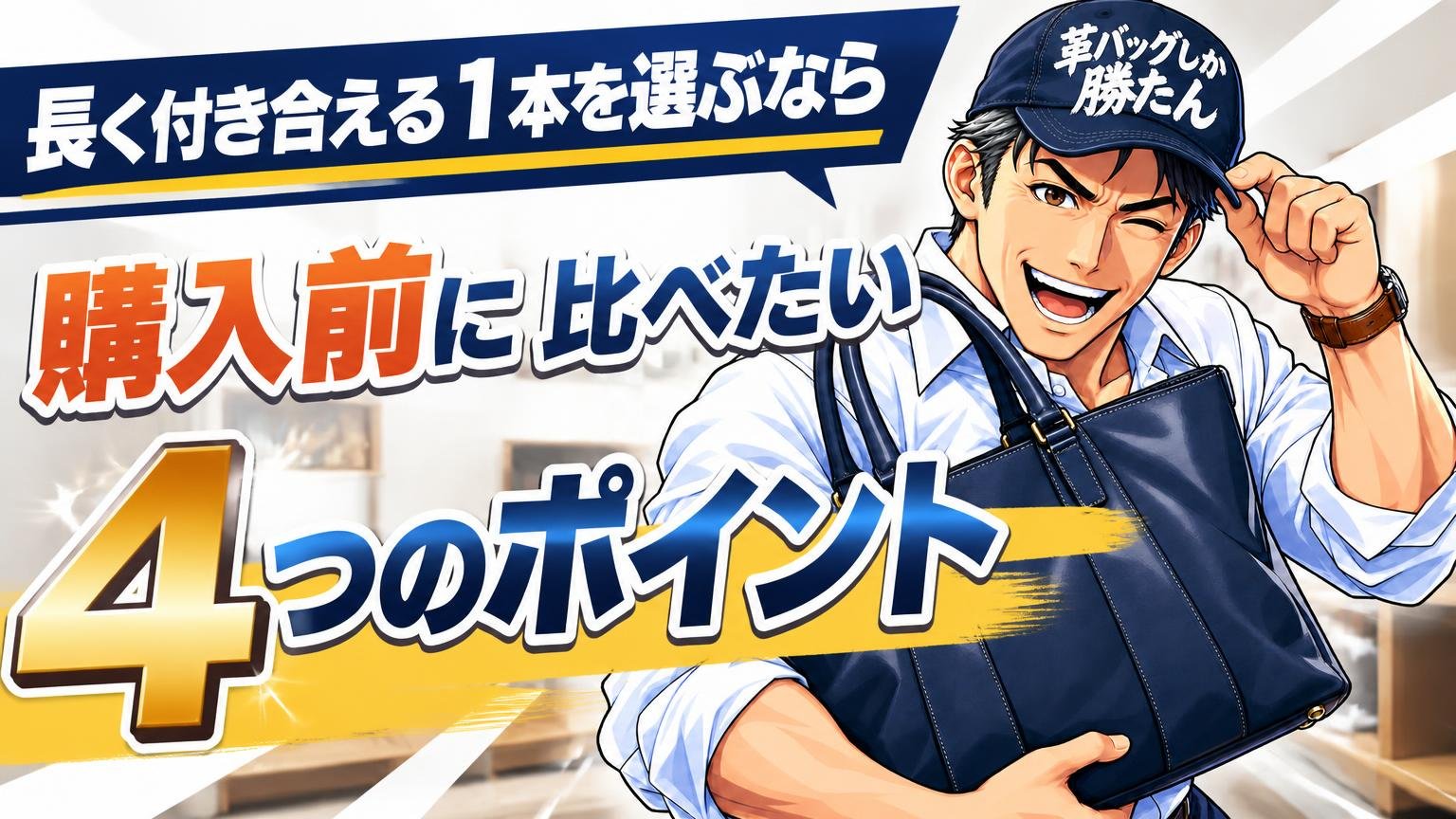 長く付き合える1本を選ぶなら|購入前に比べたい4つのポイント