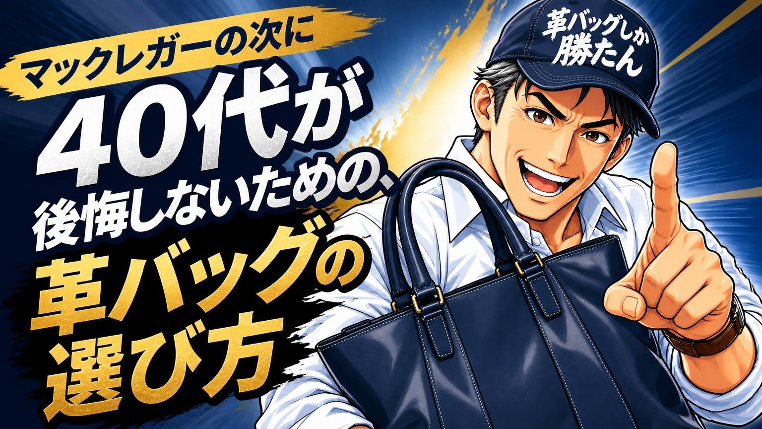 マックレガーの次に40代が後悔しないための、革バッグの選び方