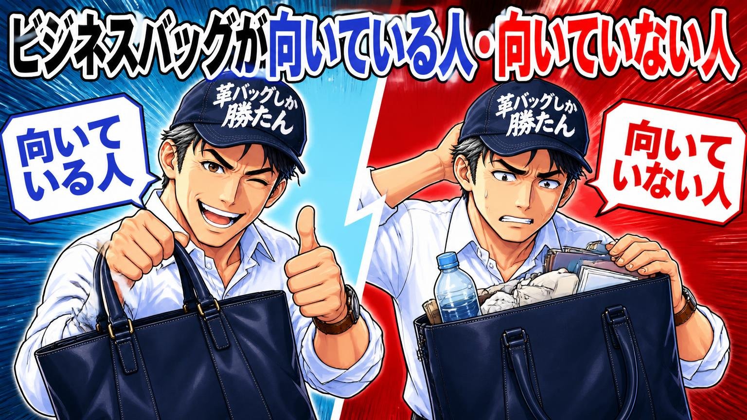 ビクトリノックスのビジネスバッグが向いている人・向いていない人
