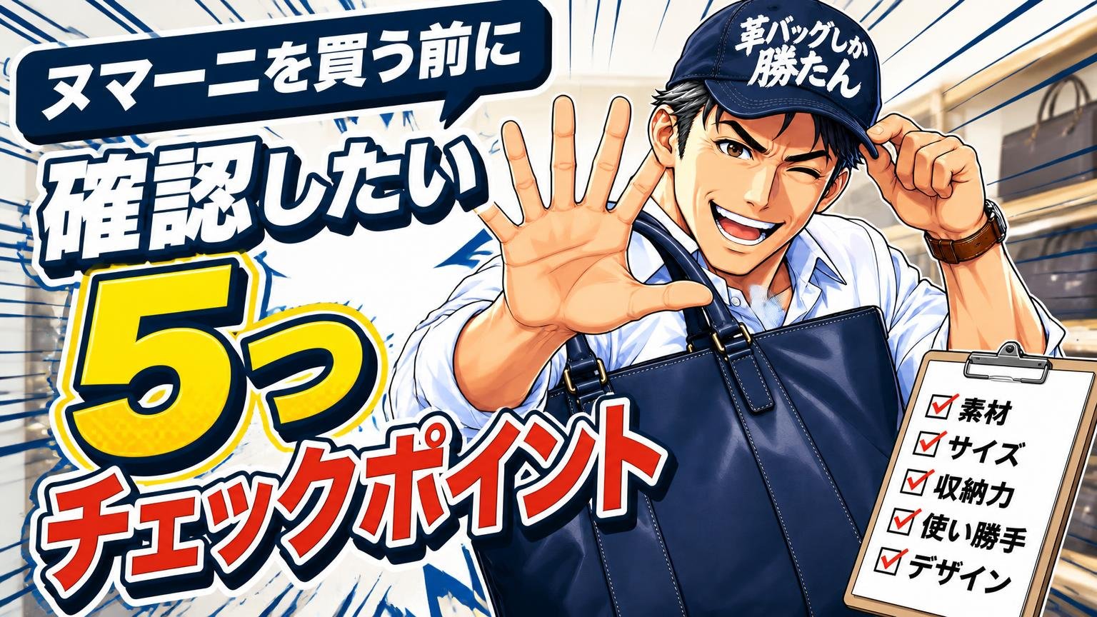 ヌマーニを買う前に確認したい5つのチェックポイント