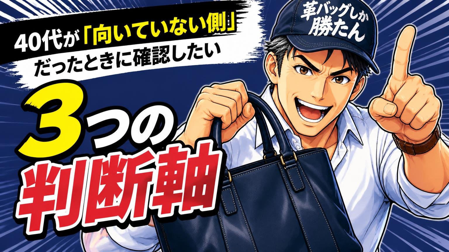 40代が「向いていない側」だったときに確認したい3つの判断軸