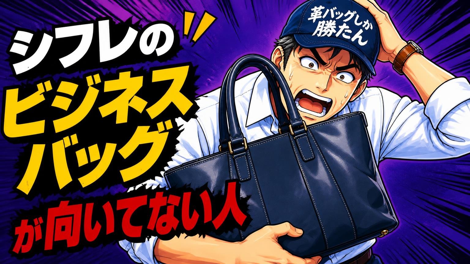 シフレのビジネスバッグが向いていない人