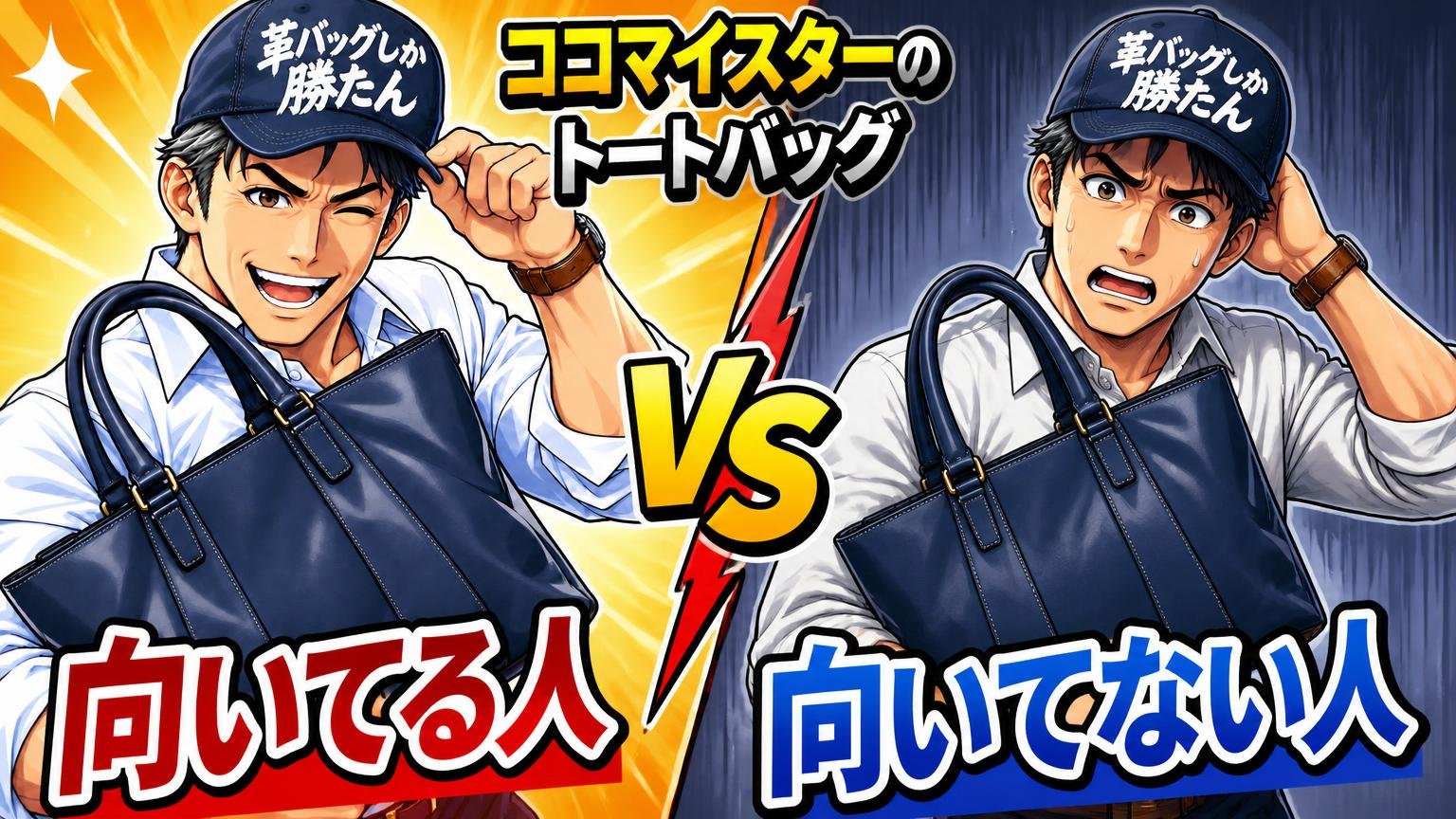 ココマイスターのトートバッグが向いている人・向いていない人