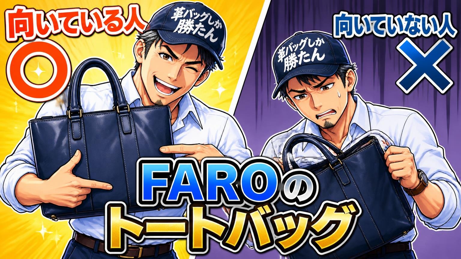 FAROのトートバッグが向いている人・向いていない人
