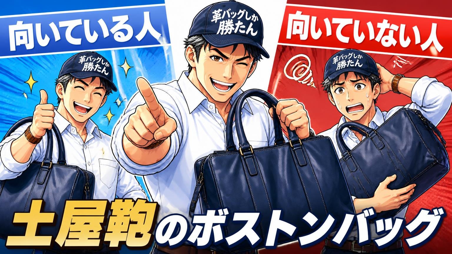 土屋鞄のボストンバッグが向いている人・向いていない人