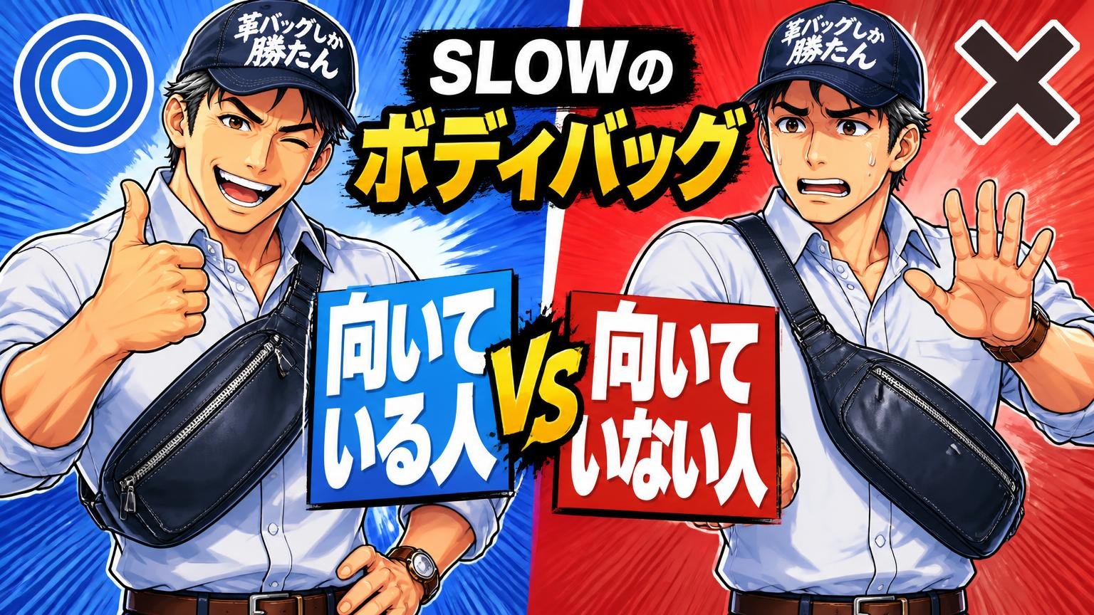 SLOW(スロウ)のボディバッグが向いている人・向いていない人