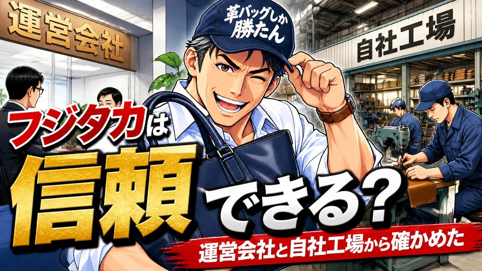 フジタカは信頼できる？運営会社と自社工場から確かめた