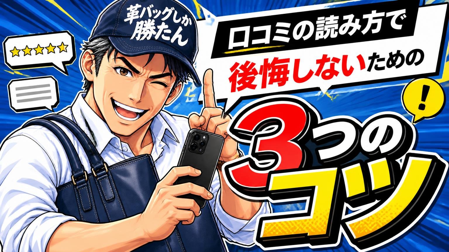 口コミの読み方で後悔しないための3つのコツ