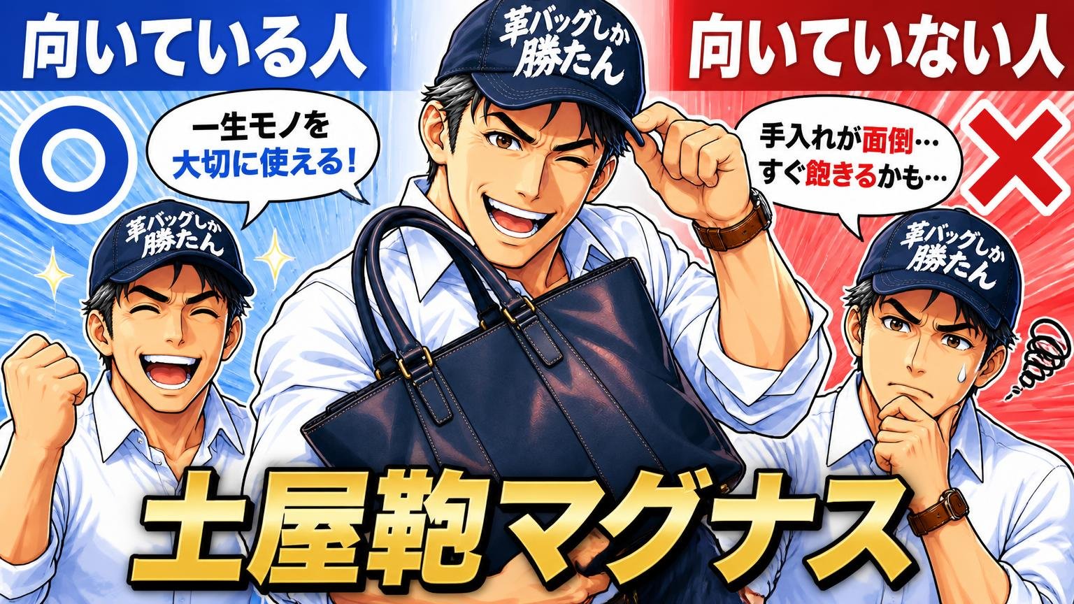 土屋鞄マグナスが向いている人・向いていない人