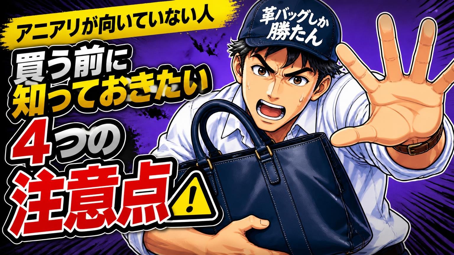 アニアリが向いていない人|買う前に知っておきたい4つの注意点