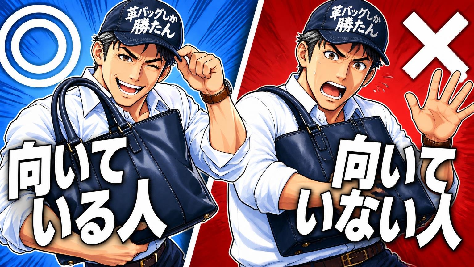 ユハクのバッグが向いている人・向いていない人