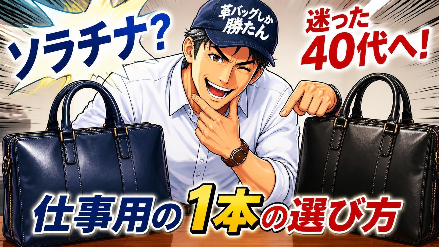 ソラチナと迷った40代が、仕事用の1本を選ぶときの比べ方