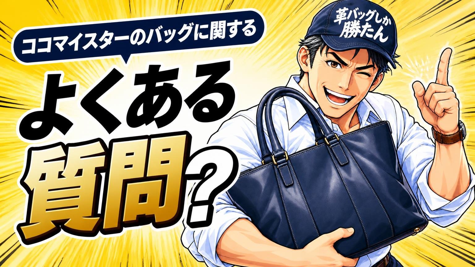 ココマイスターのバッグに関するよくある質問