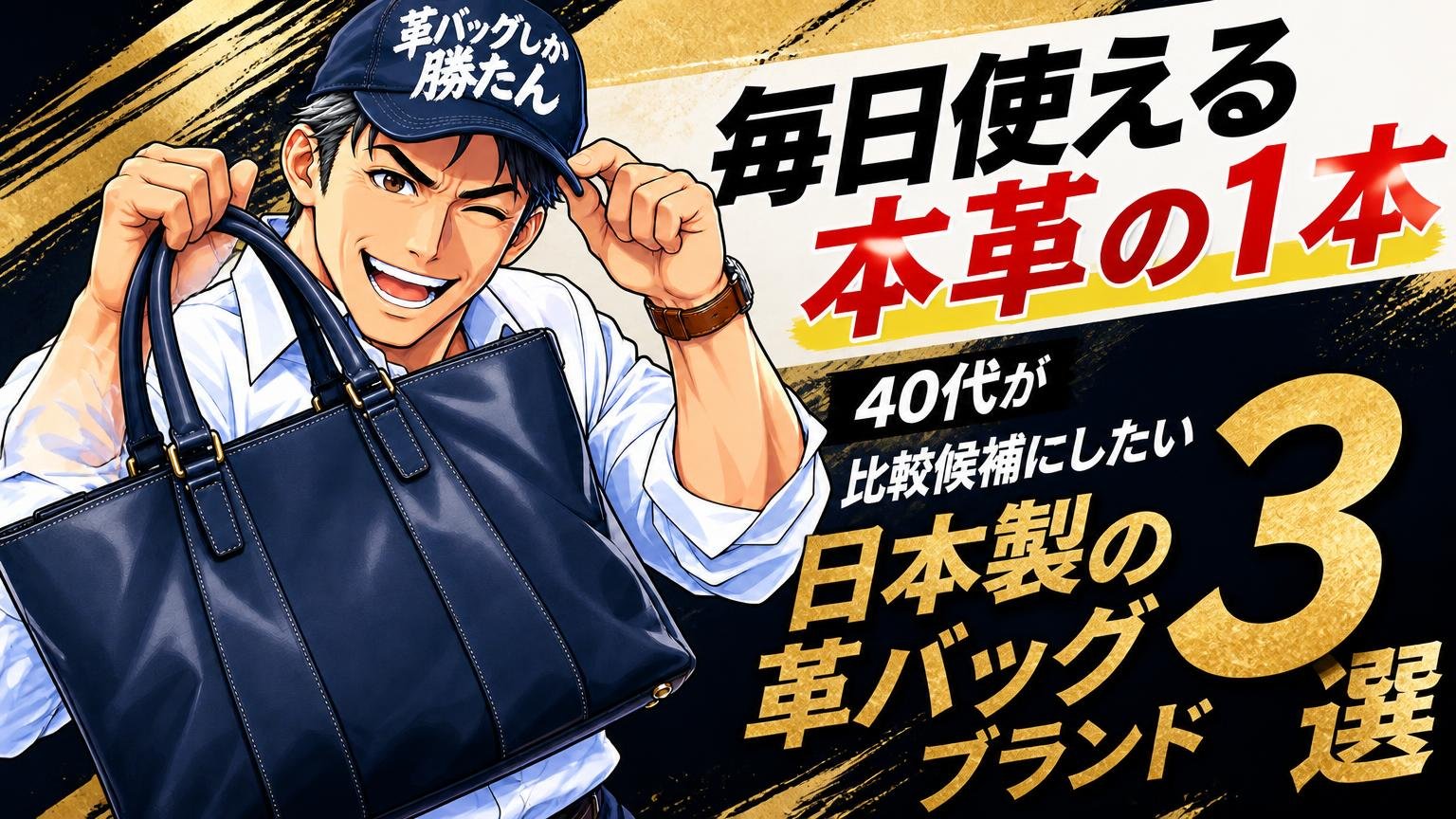 毎日使える本革の1本を探す40代が、比較候補に入れたい日本製の革バッグブランド3選