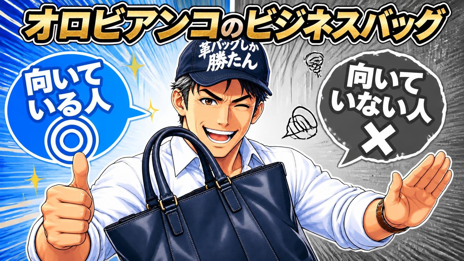 オロビアンコのビジネスバッグが向いている人・向いていない人