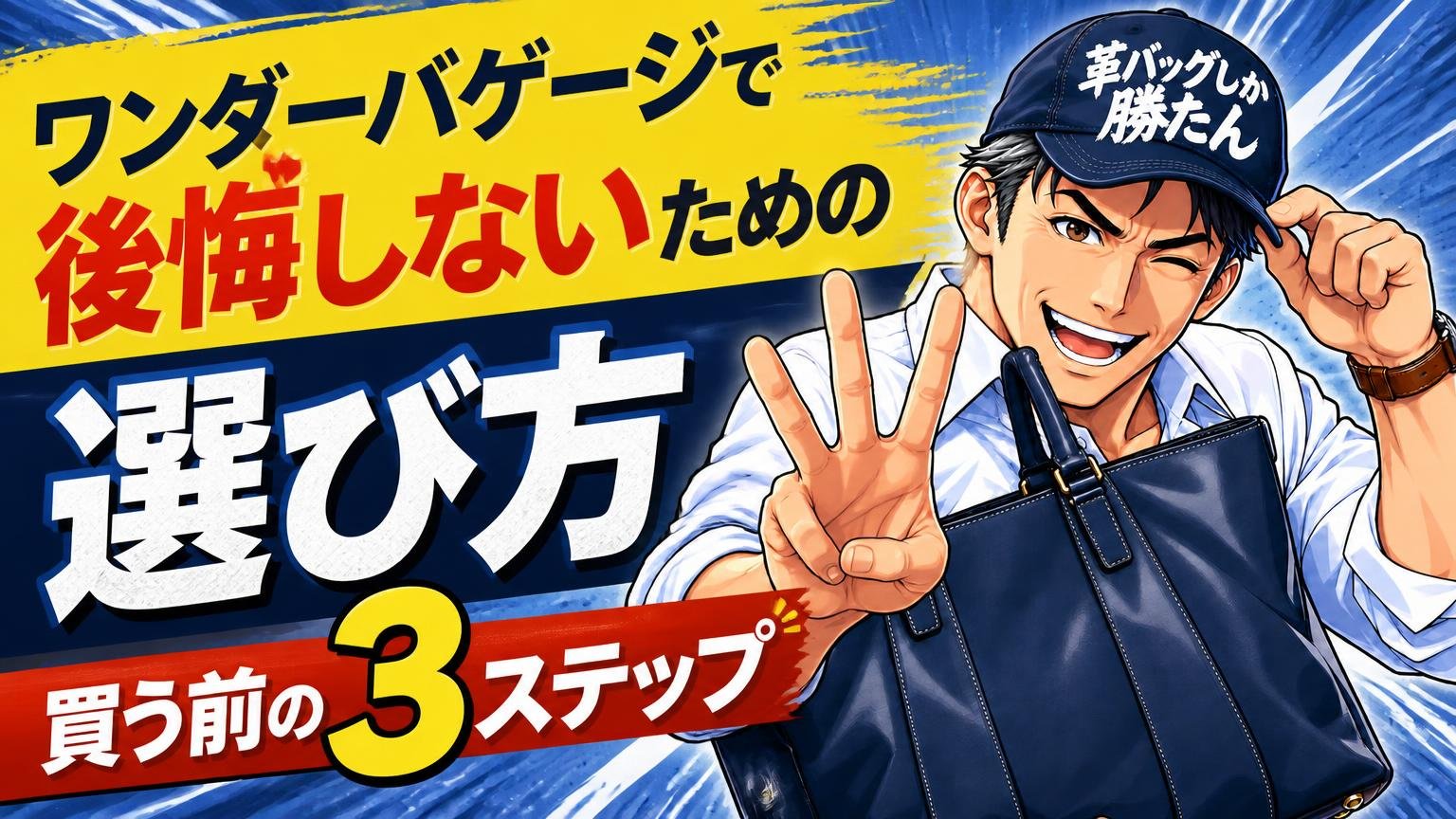 ワンダーバゲージで後悔しないための選び方｜買う前の3ステップ