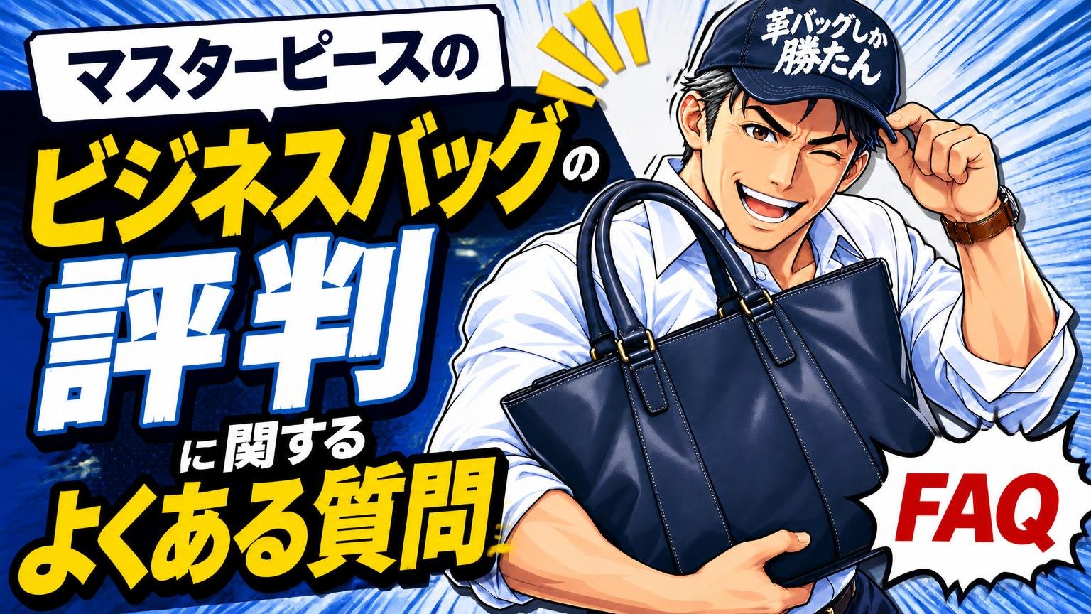 マスターピースのビジネスバッグの評判に関するよくある質問