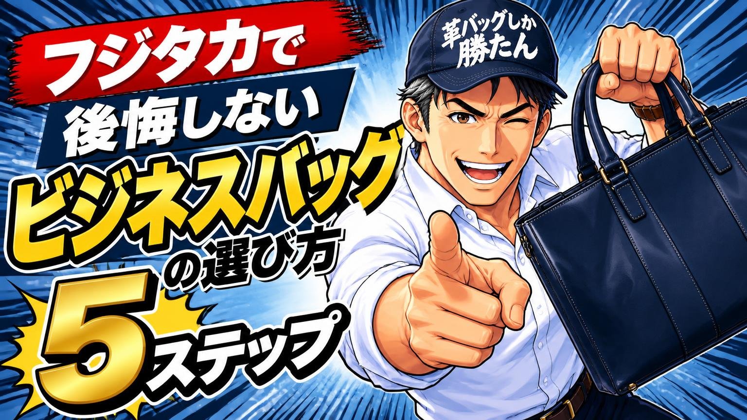 フジタカで後悔しないビジネスバッグの選び方5ステップ