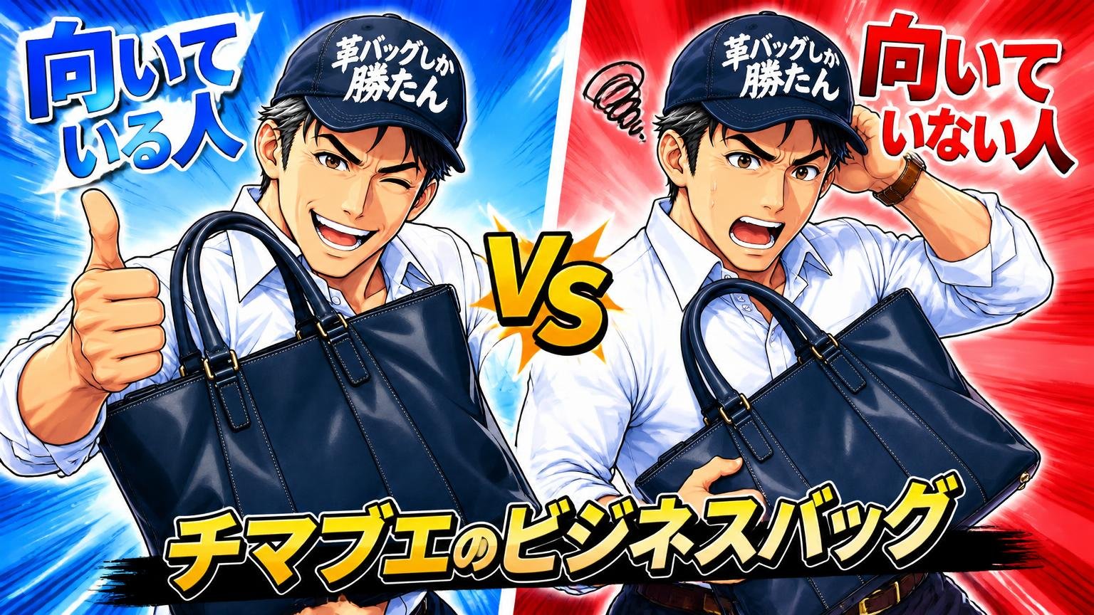 チマブエのビジネスバッグが向いている人・向いていない人