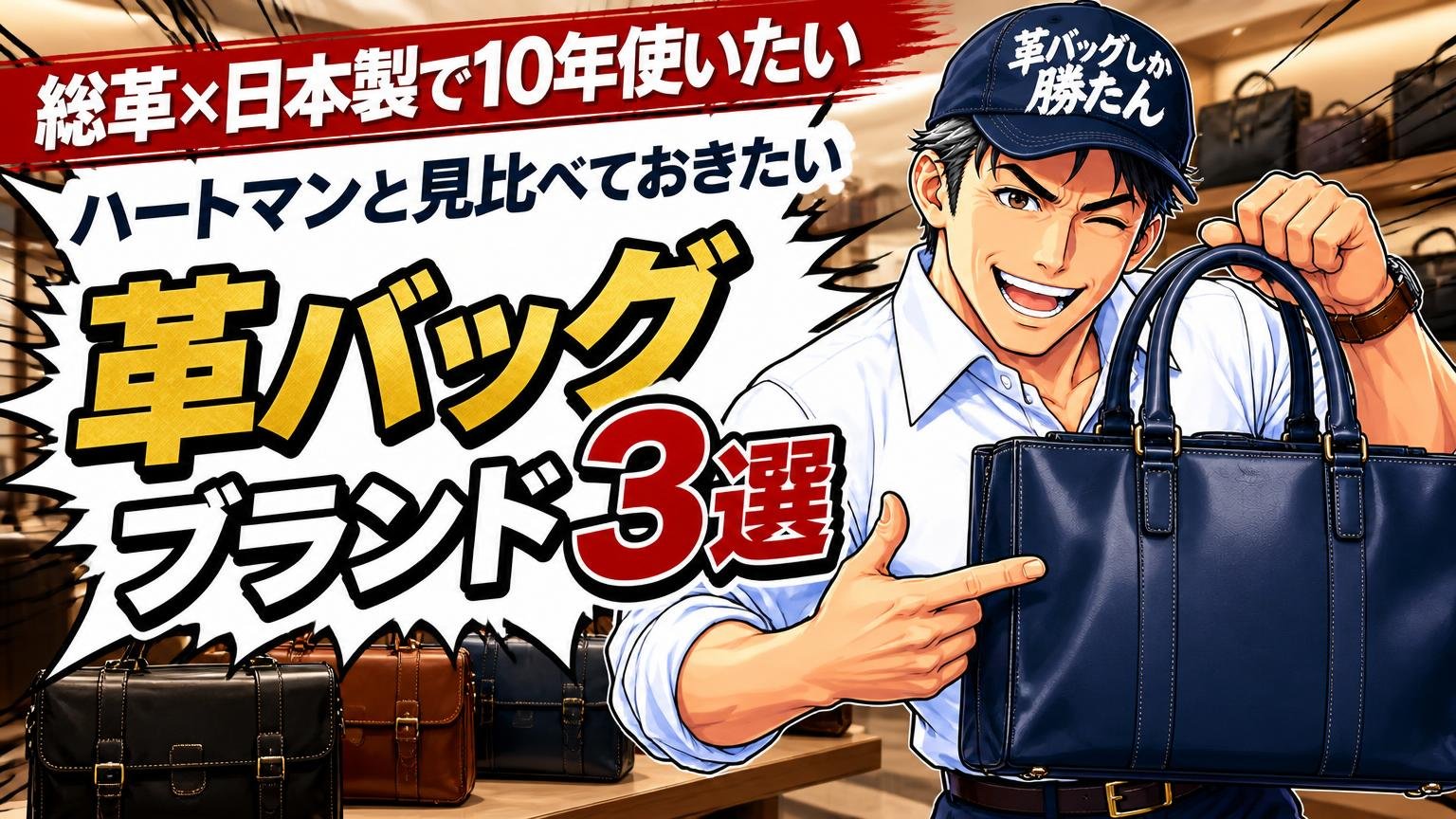 「総革×日本製で10年使いたい」と感じた40代が、ハートマンと見比べておきたい革バッグブランド3選