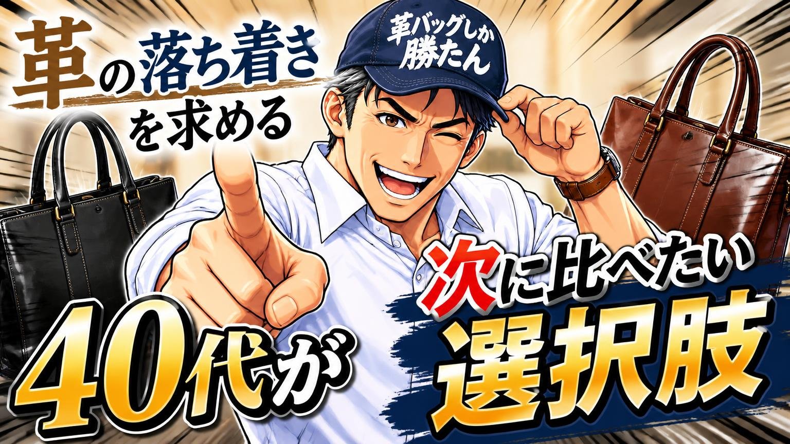 革の落ち着きを求める40代が、次に比べたい選択肢