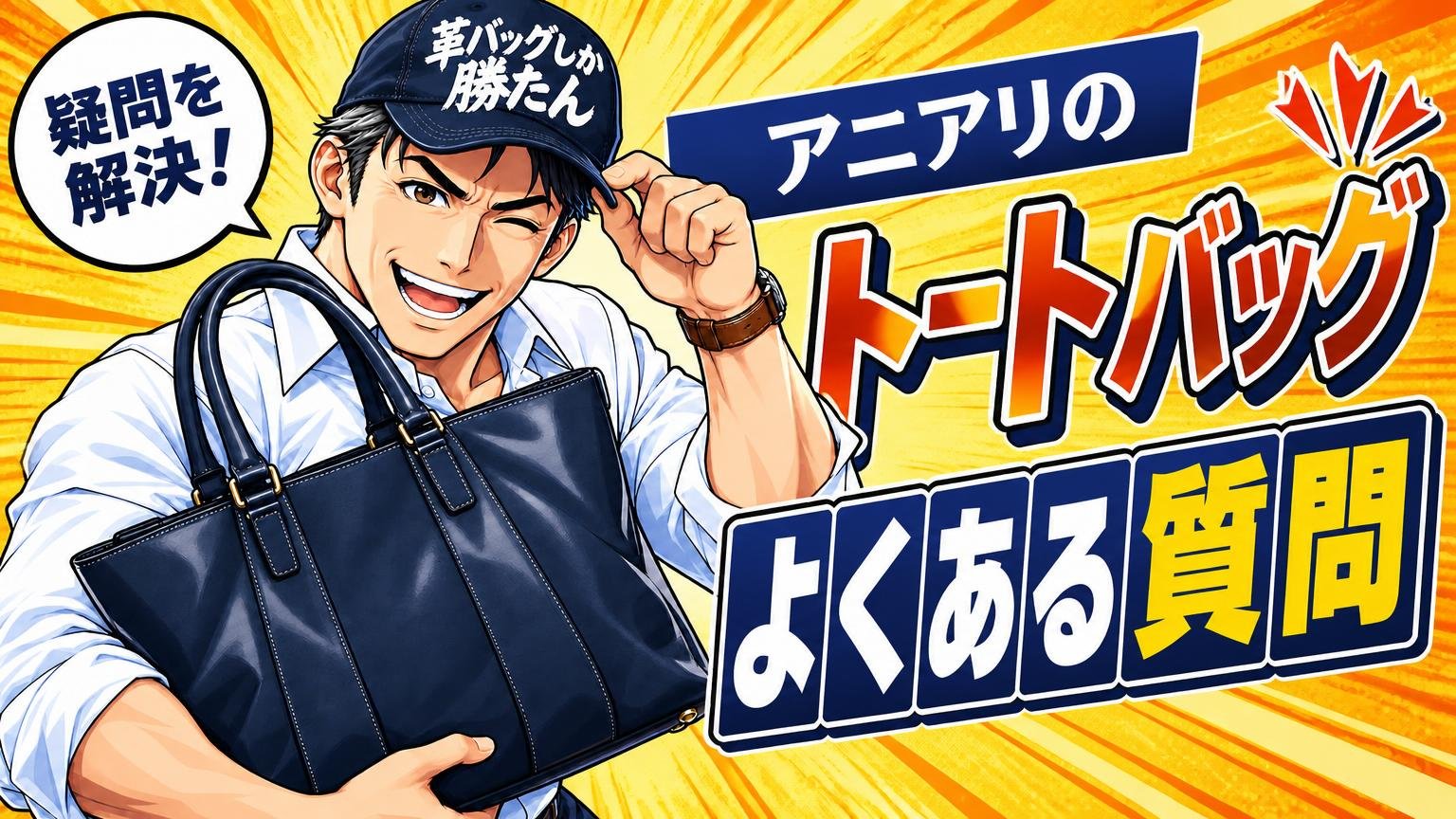 アニアリのトートバッグに関するよくある質問