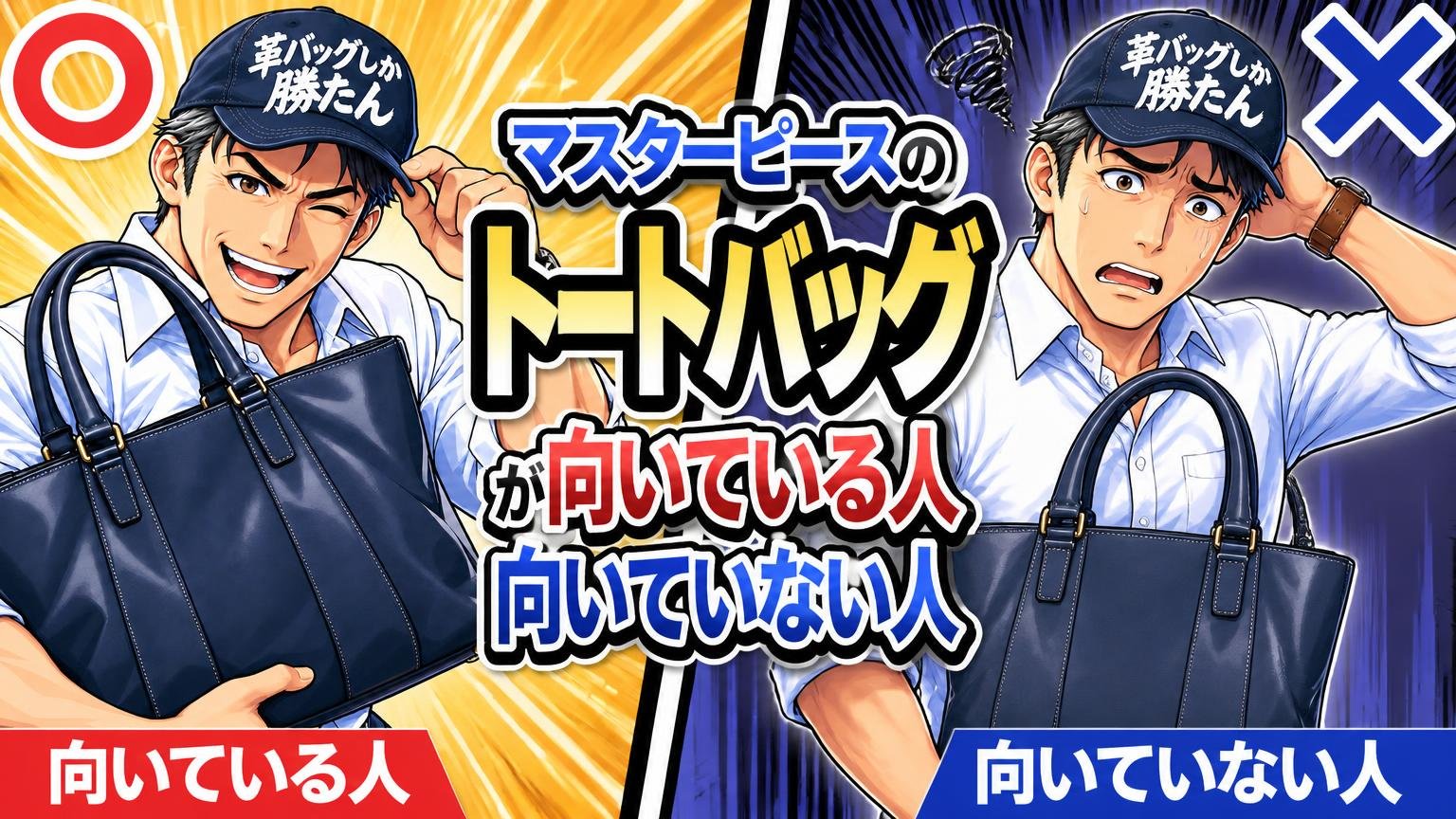 マスターピースのトートバッグが向いている人・向いていない人