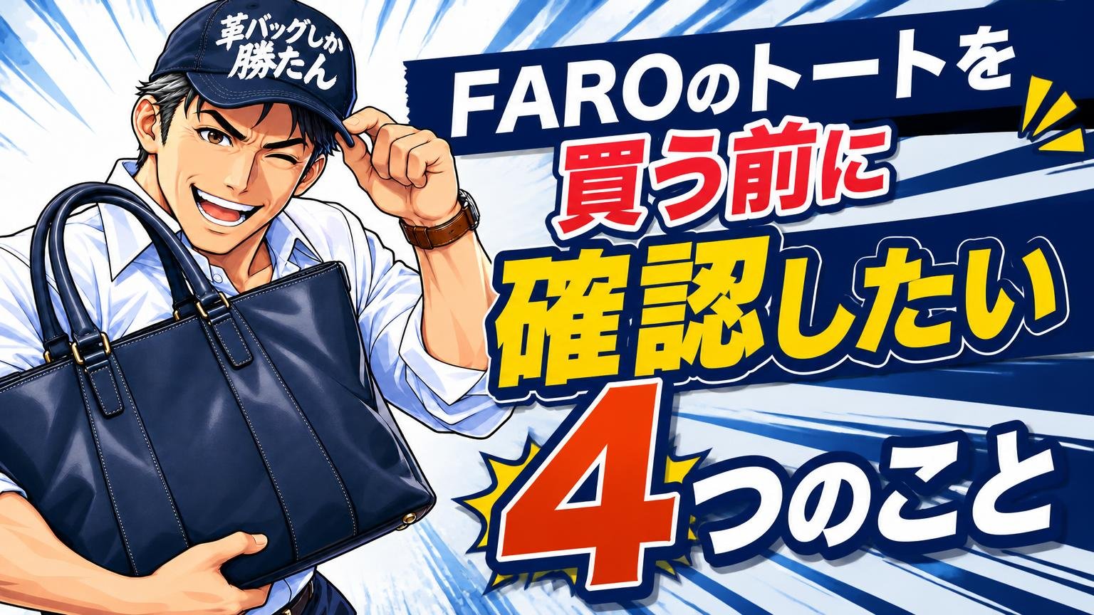 FAROのトートを買う前に確認したい4つのこと