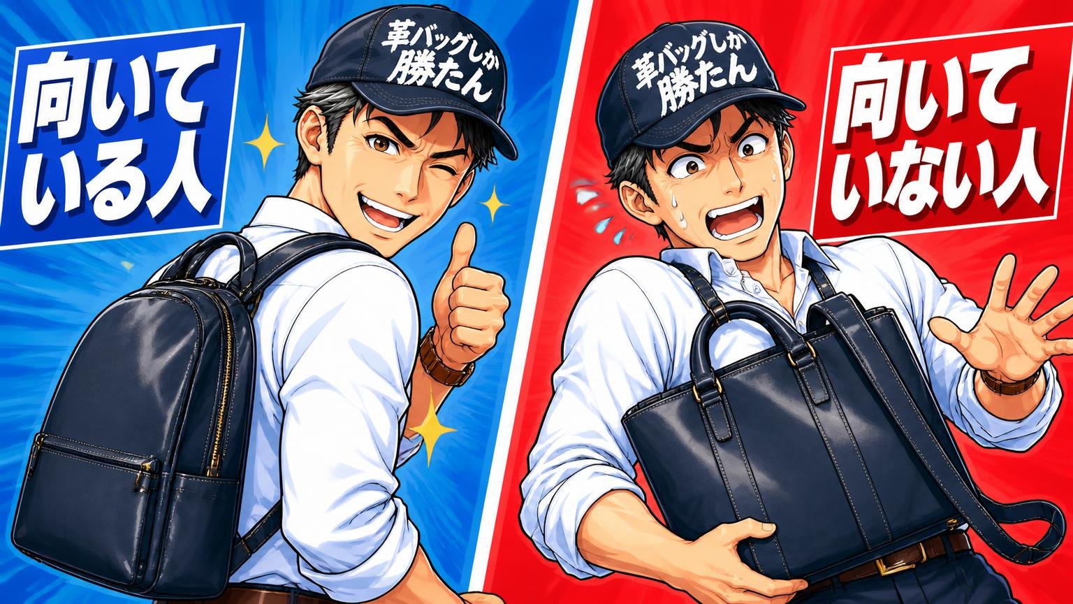 フジタカのリュックが向いている人・向いていない人