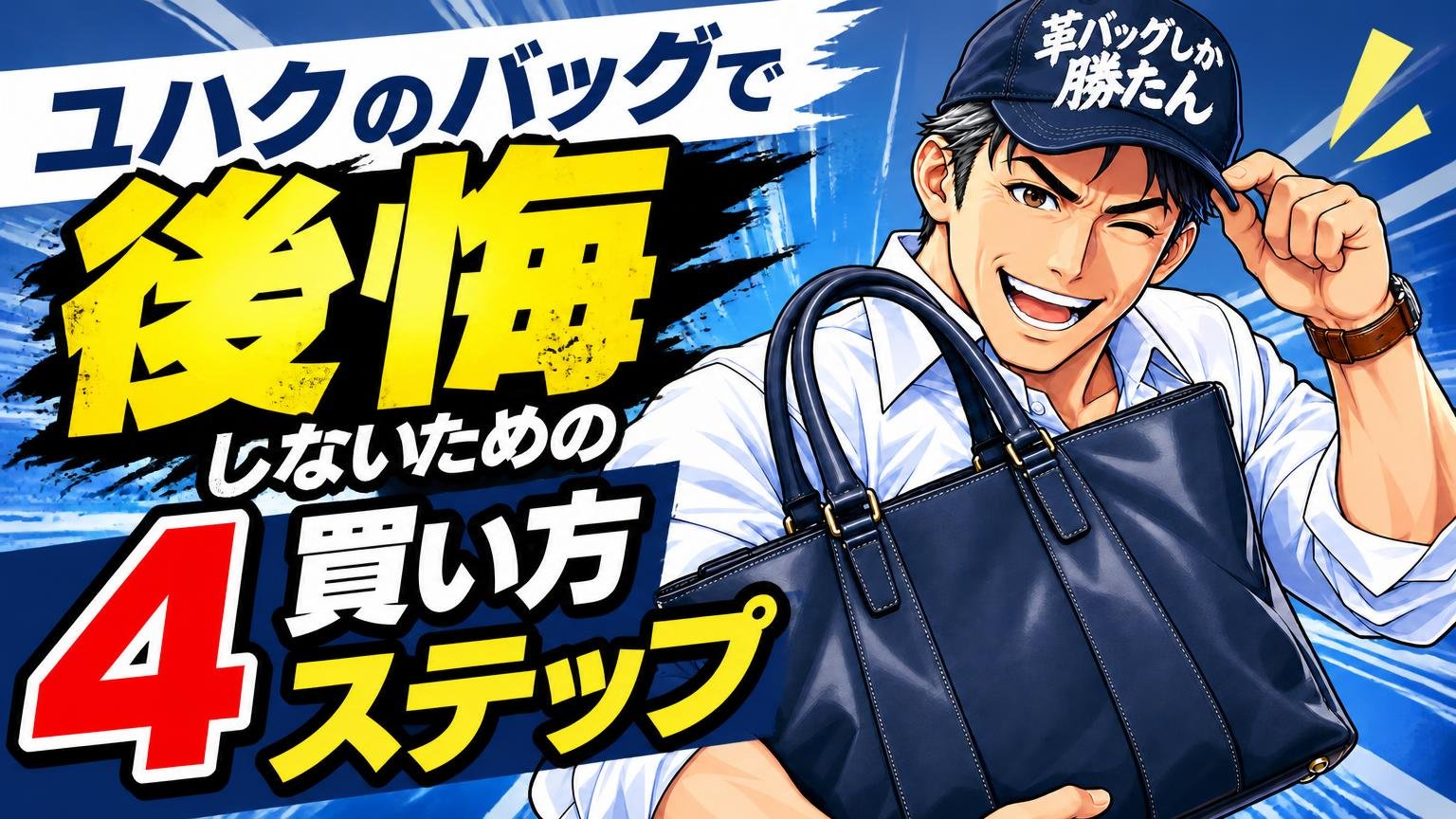 ユハクのバッグで後悔しないための買い方4ステップ