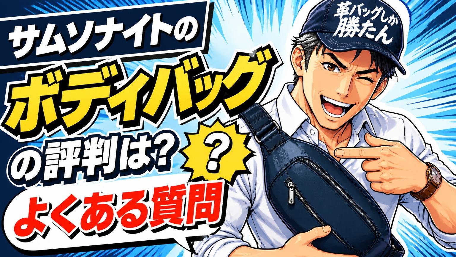 サムソナイトのボディバッグの評判に関するよくある質問