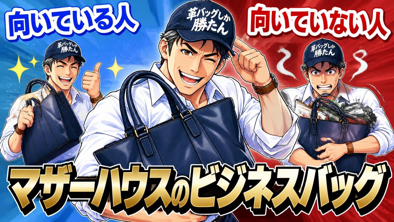 マザーハウスのビジネスバッグが向いている人・向いていない人