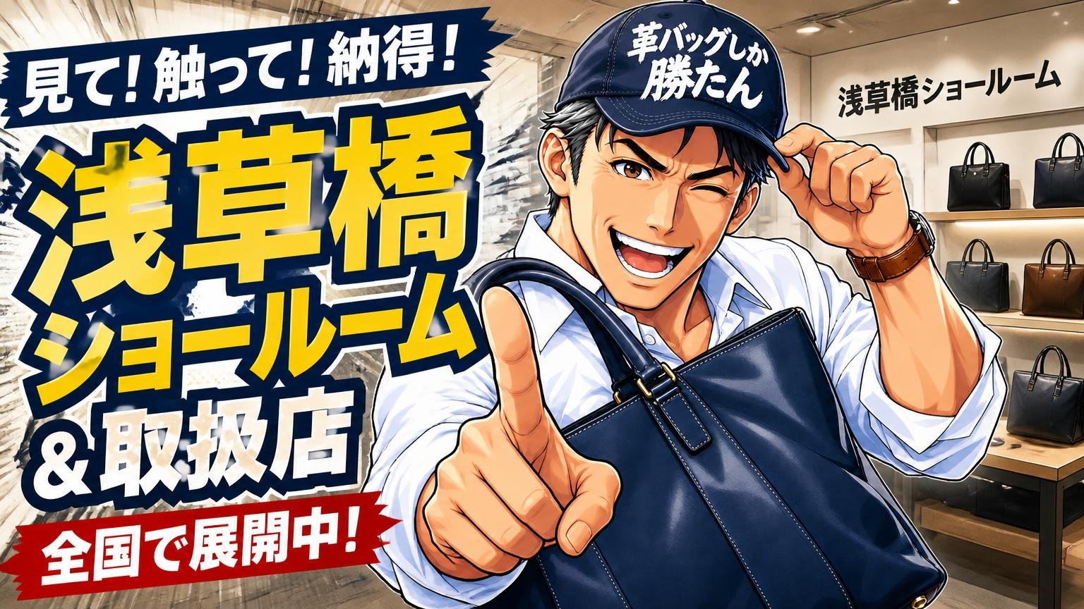 実物を見てから決めたい人へ：浅草橋ショールームと取扱店