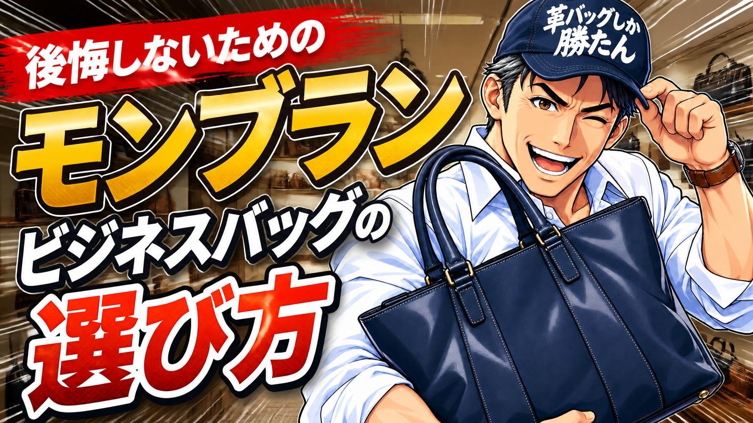 後悔しないためのモンブラン ビジネスバッグの選び方