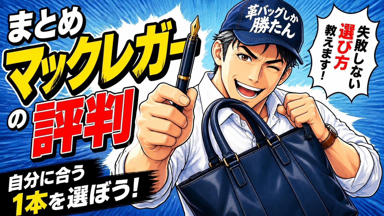 まとめ|マックレガーの評判を知ったうえで、自分に合う1本を選ぼう