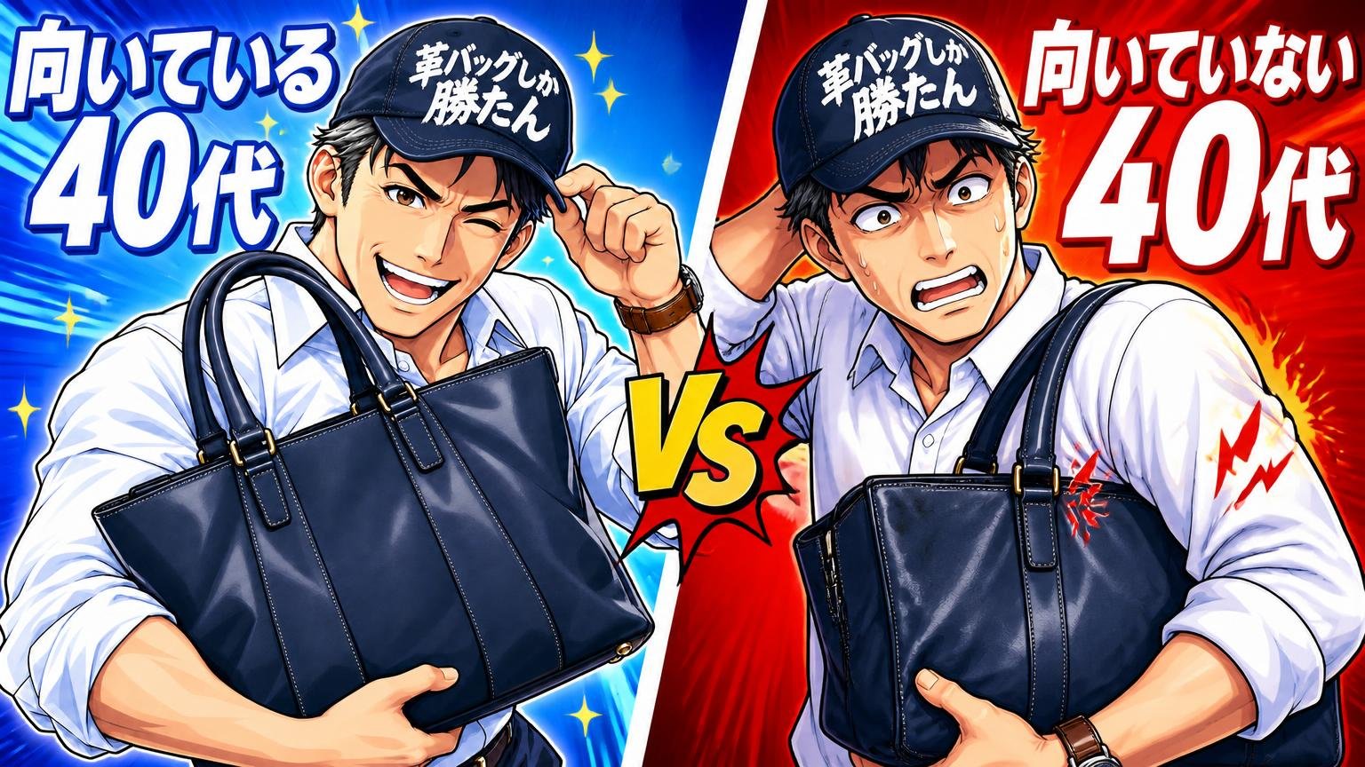 バリーのビジネスバッグが向いている40代・向いていない40代