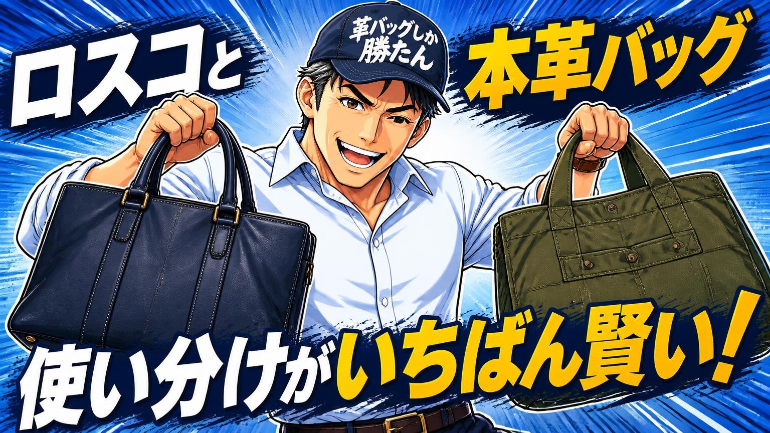 ロスコと本革バッグは「使い分け」がいちばん賢い