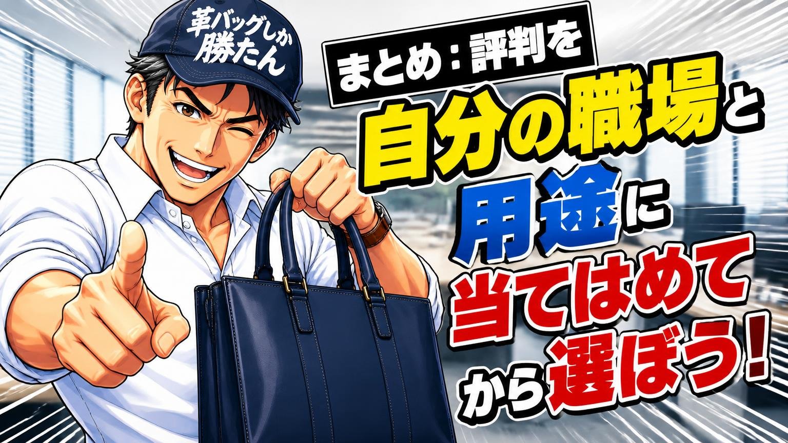 まとめ:評判を「自分の職場と用途」に当てはめてから選ぼう