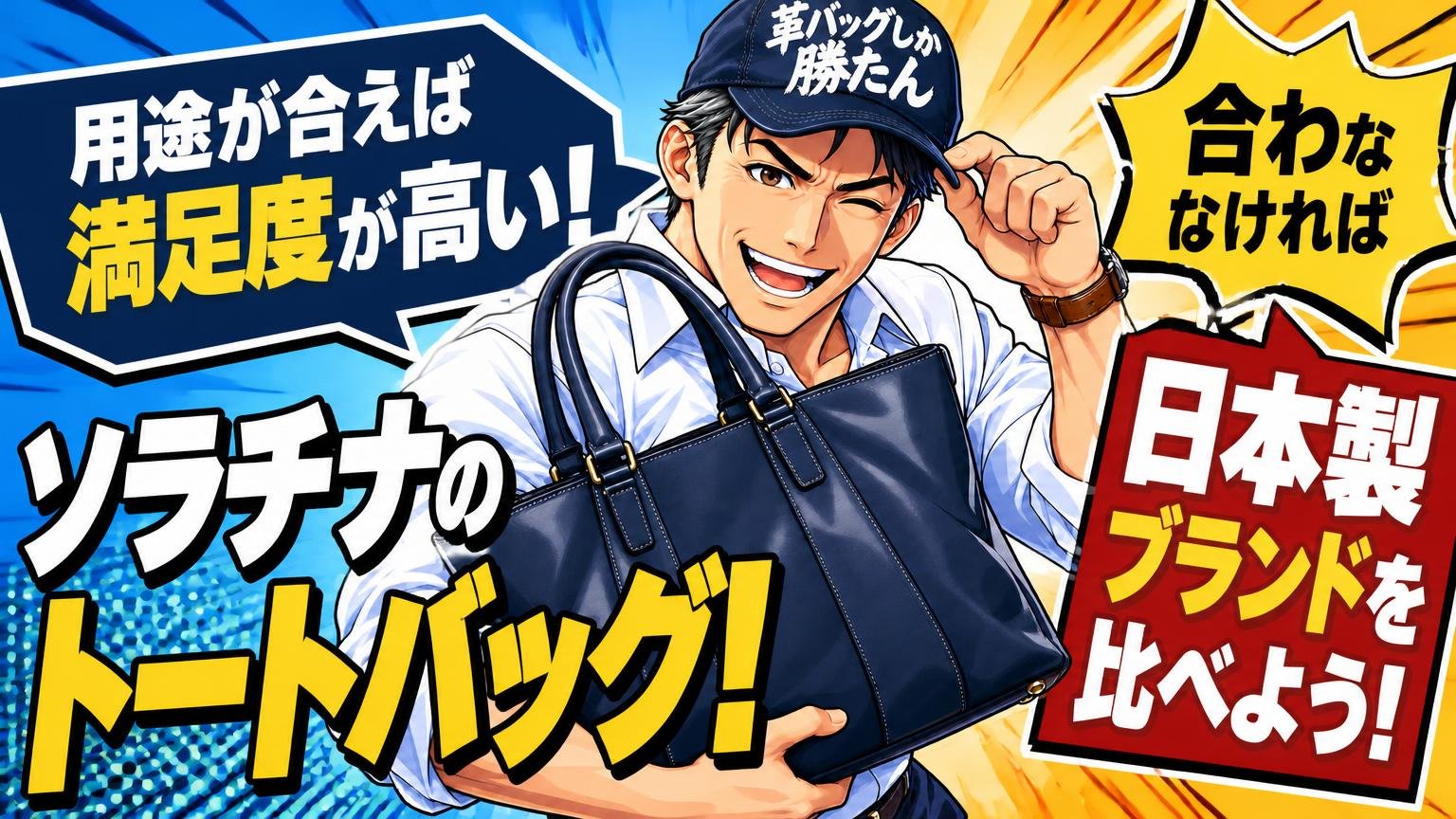 まとめ:ソラチナのトートバッグは「用途が合えば満足度が高い」、合わなければ日本製ブランドを比べよう