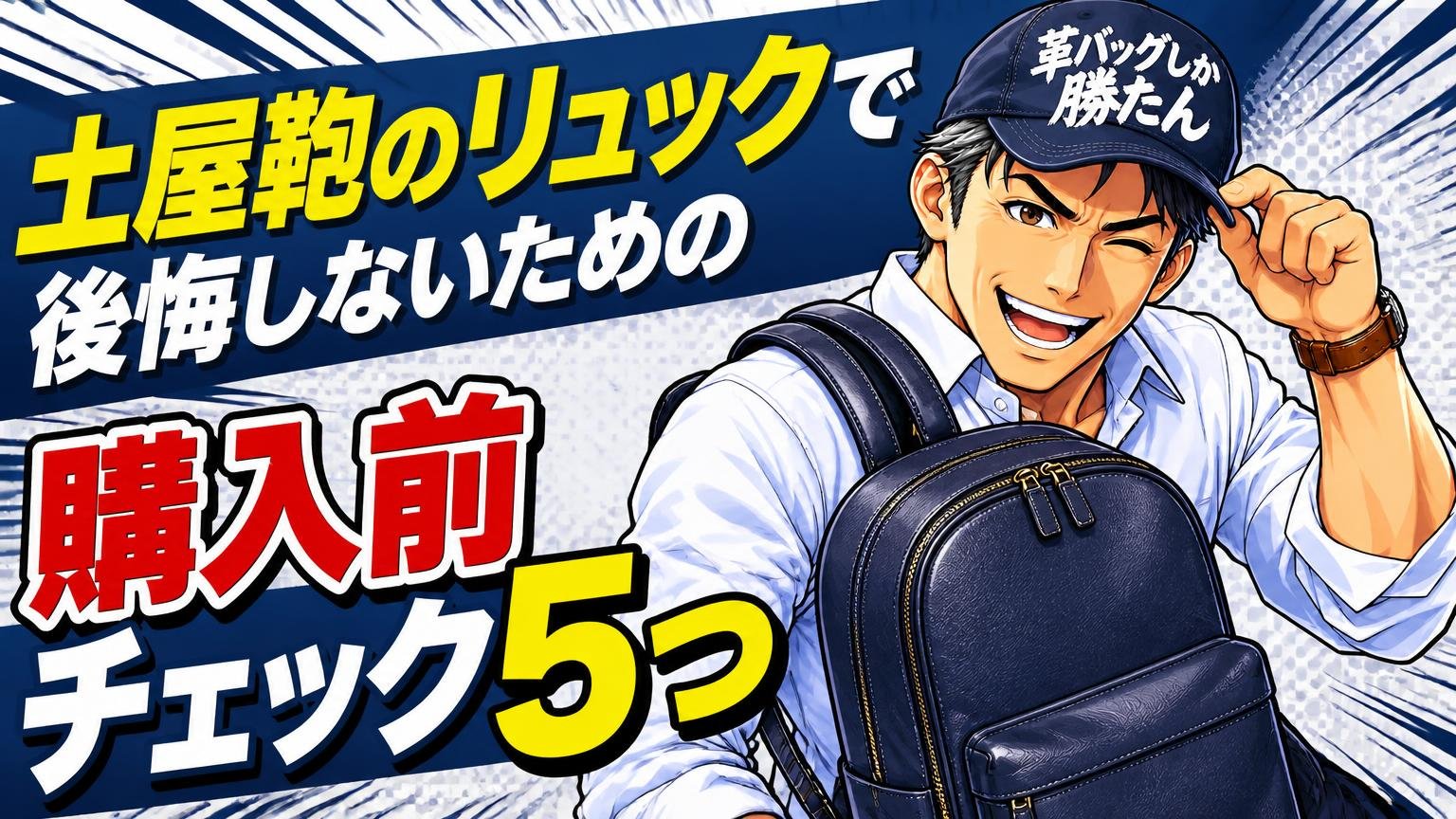 土屋鞄のリュックで後悔しないための購入前チェック5つ
