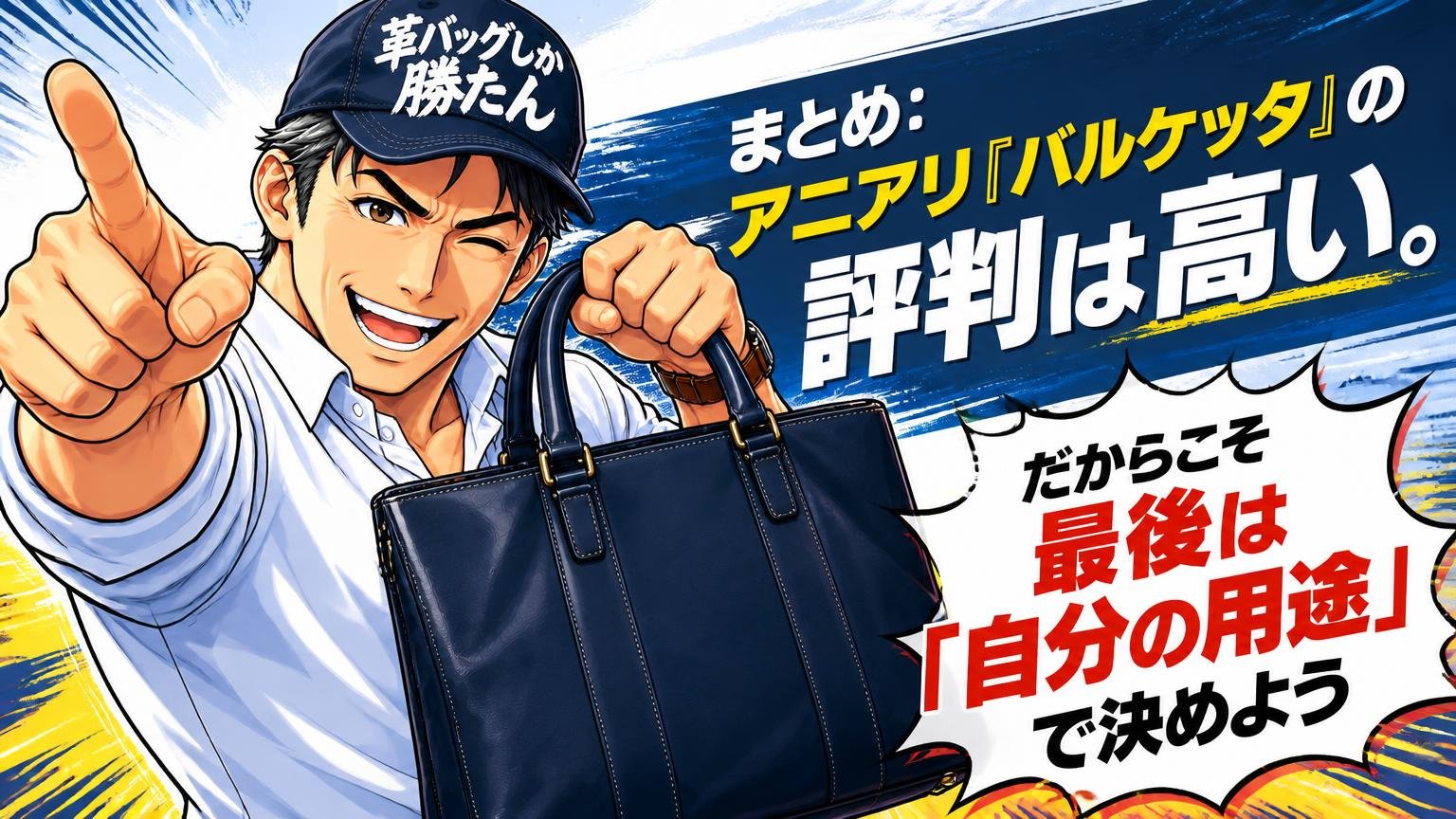 まとめ：アニアリ「バルケッタ」の評判は高い。だからこそ最後は「自分の用途」で決めよう