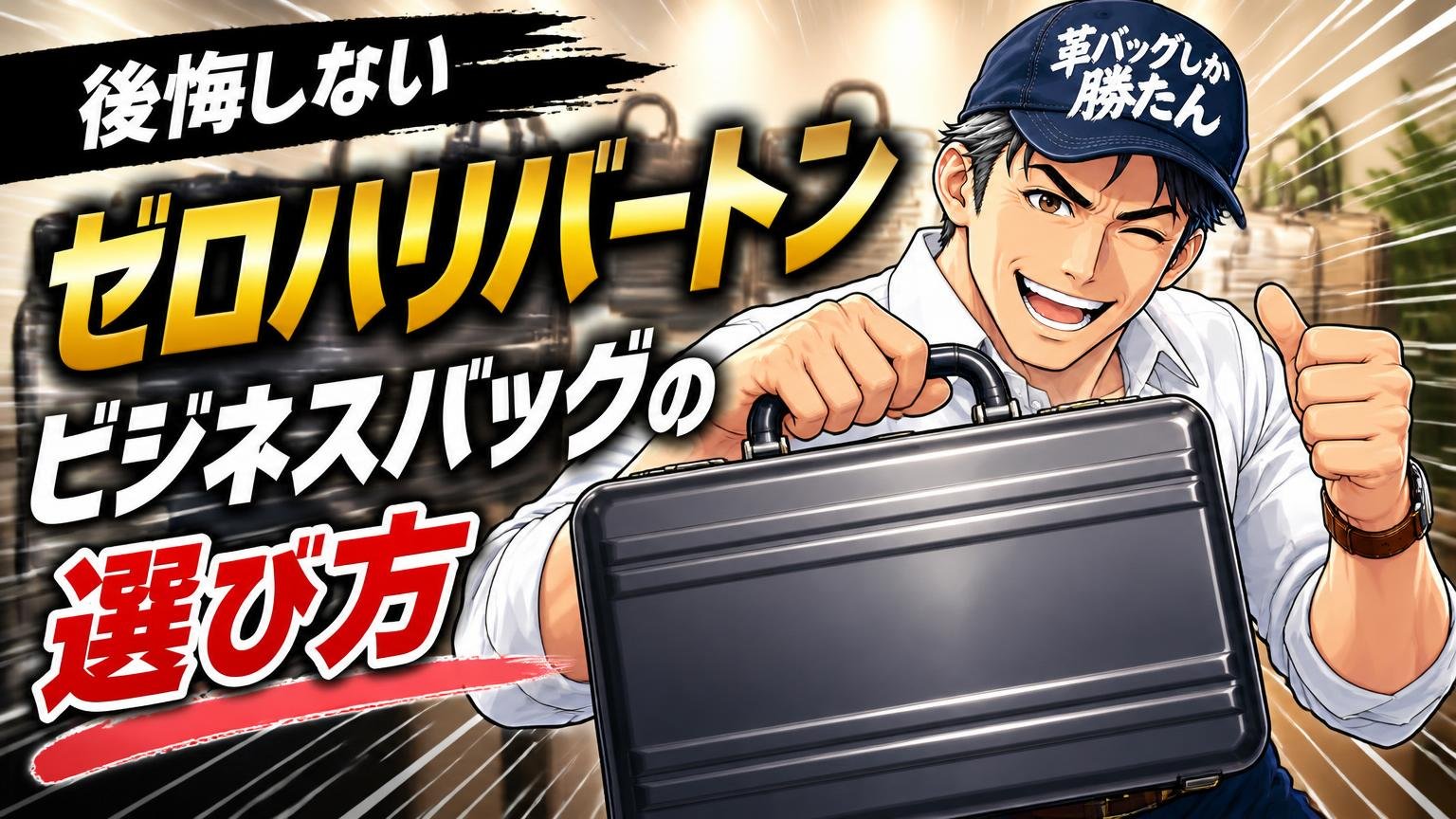 後悔しないゼロハリバートンのビジネスバッグの選び方