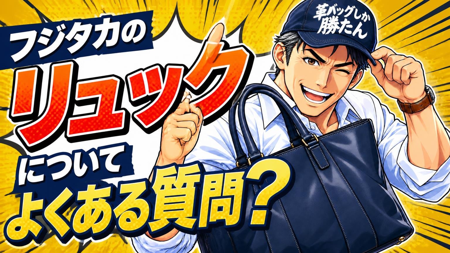 フジタカのリュックについてよくある質問
