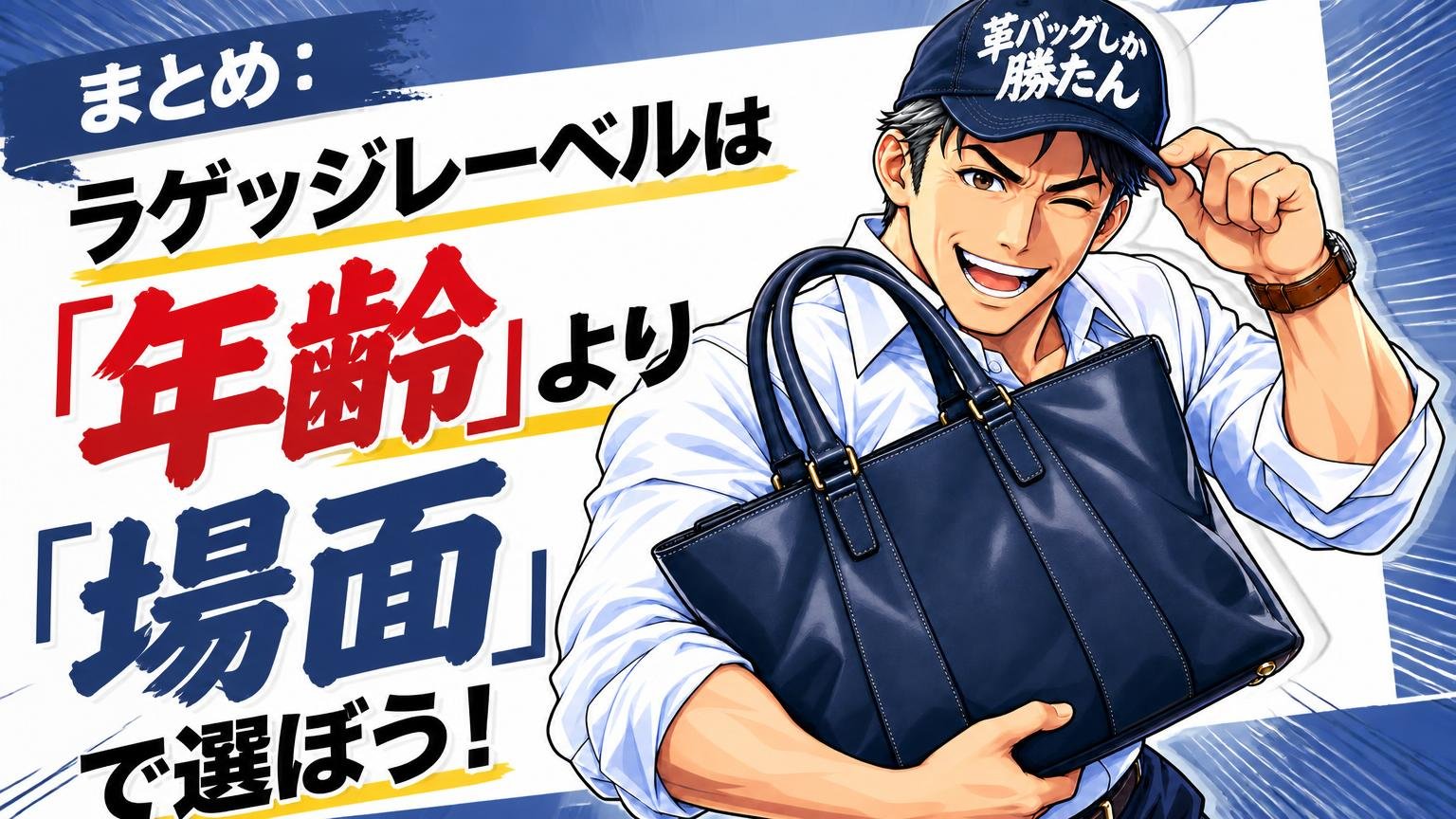 まとめ：ラゲッジレーベルは「年齢」より「場面」で選ぼう
